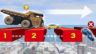 Stepwise Increase in Distance - What is The Most Passable Car #3 in Beamng Drive