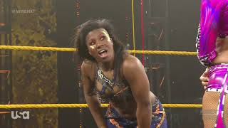 WWE NXT 03/03/21: Ember Moon vs. Aliyah ft. Jessi Kamea & Shotzi Blackheart