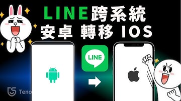 【安卓轉ios line】1分鐘實現 android line 轉移 ios！最詳細 LINE 換機來啦！聊天內容備份不失手！