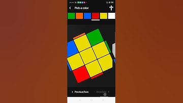cube solve with app., how to solve cube with app., cube solve karneka assan tarika 🤯🎃👽