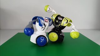Fight009 - Razorbyte T-4 Vs Blackron R2B-008 - Robo Kombat Robots Ultimate Battle