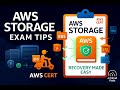 AWS Storage Exam Tips Explained | EBS, S3, EFS, FSx, Backup &amp; More