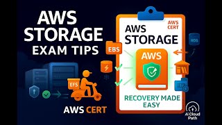 AWS Storage Exam Tips Explained | EBS, S3, EFS, FSx, Backup & More