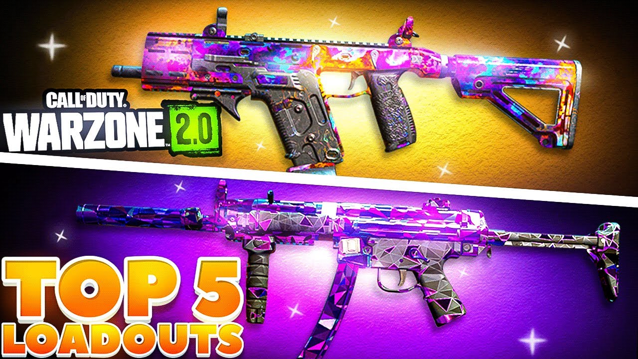 WARZONE 2: Top 5 BEST SMG LOADOUTS To Use! (WARZONE 2 Meta Weapons) 