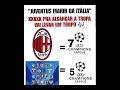 Milan VS Champions League