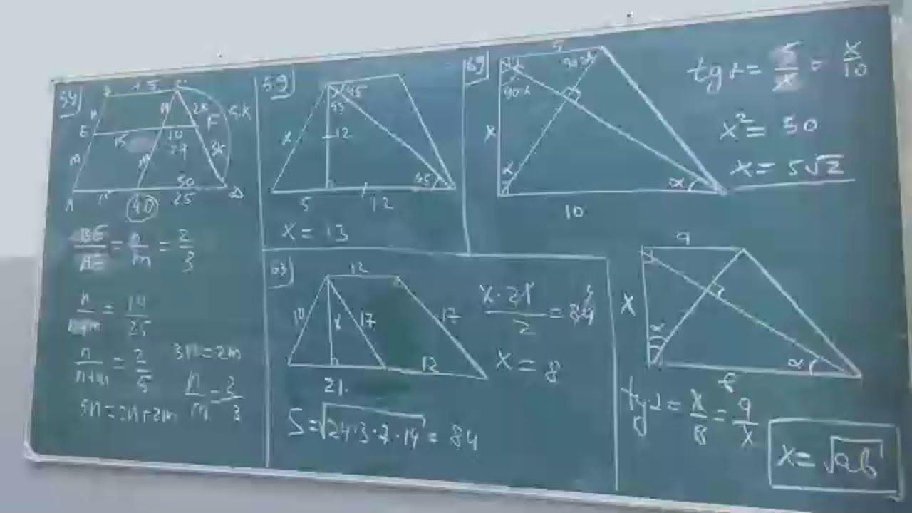 Trapetsiya va uning xossalari