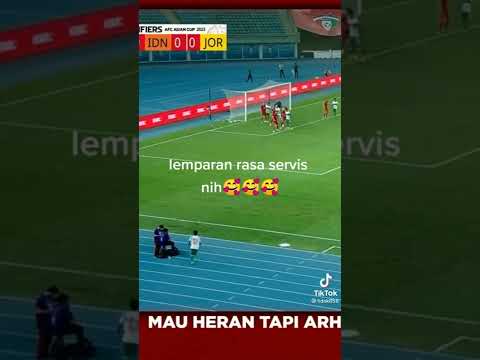 Indo Vs Yordania, Leparan Rasa Servis