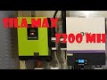 Солнечная станция на инверторе SILA MAX 7200 MH