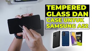 Review Tempered Glass Samsung Galaxy A52 + Test Gaming