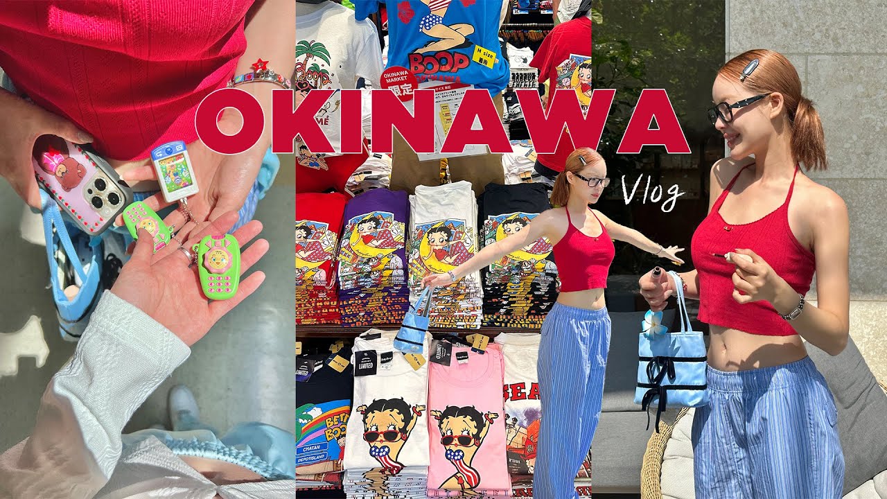 (Sub) 오키나와 3박4일 VLOG🐬완벽 코스🐬 최악의 조건에서 최고로 즐거웠다. 그리고 편의점에서 이건 꼭 드세요..