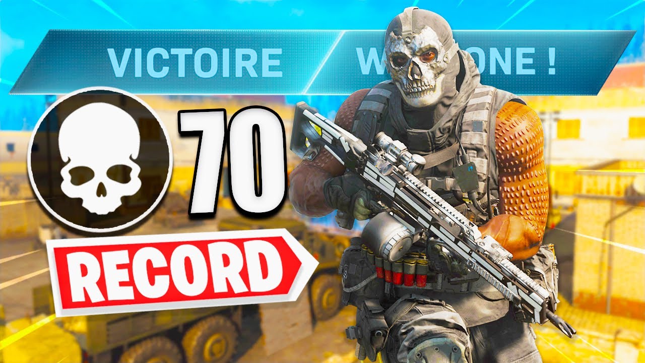 70 KILLS ! MON NOUVEAU RECORD de KILL sur WARZONE - YouTube