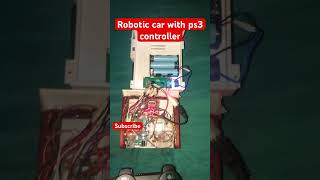 Robotic car with ps3 controller #robot #engineering
