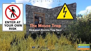 Rust Compact Electric Trap Base: The Mouse Trap