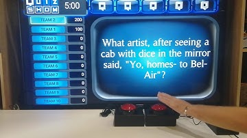 Wired buzzer game system