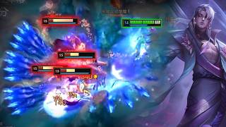 Rank 1 Aphelios : This Guy is BLOWING UP KOREAN 1000LP - Engsub