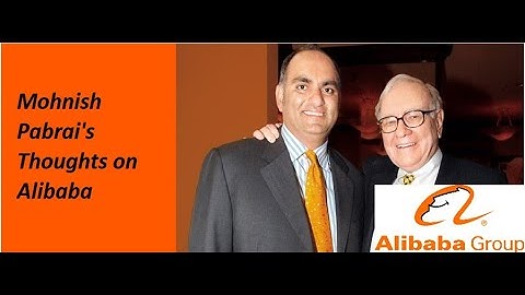 Mohnish Pabrai on Alibaba