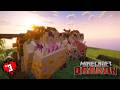 Taming 2 Gronckles in How to Train Your Dragon Minecraft