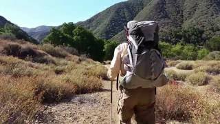 Solo Backpacking the Sierra Pelona Mountains