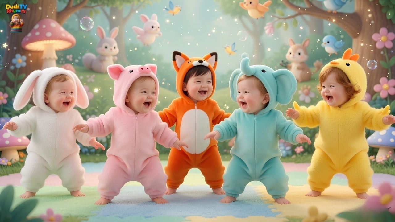 Dudi Dudi Dam Dam Dance 💃| Dodi Dodi Dum Dum Kids Song | Funny Kids Video | Dudi TV Rhymes