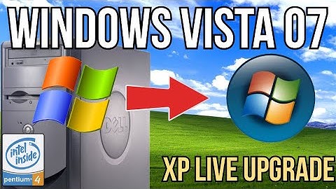 Windows Vista Full Install Upgrade 2025 XP x32 Dell Dimension Microsoft Legacy PC 2007 Pentium 4