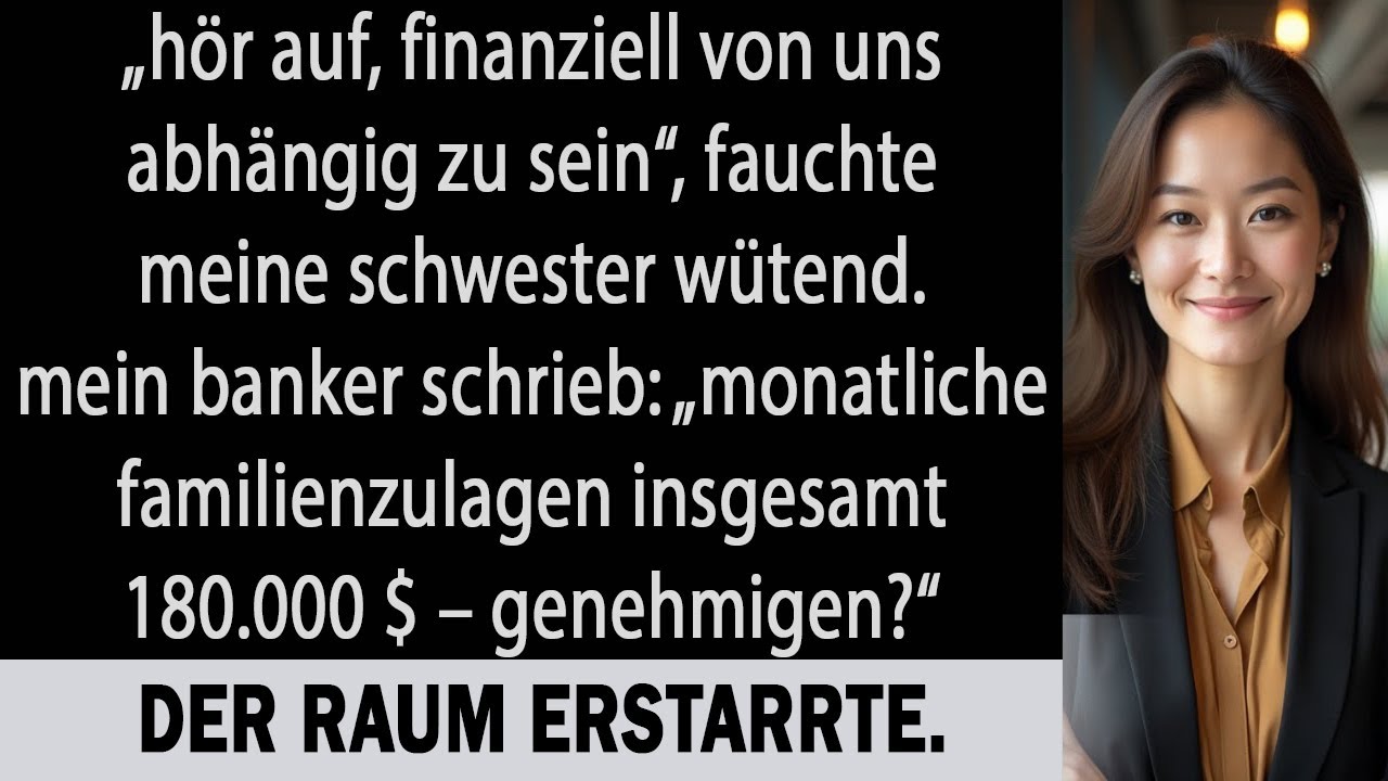 Die Familie sagte: „Wir zahlen keinen Cent mehr“ — ich finanziere alles, was sie besitzen