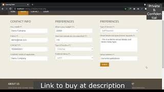 Online Catering Ordering System Full PHP Project with Source Code