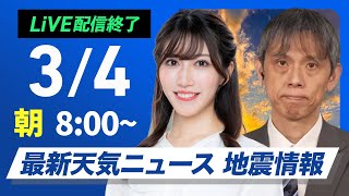 ウェザーニュースの配信のサムネイル画像