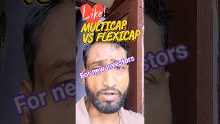Multicap Vs Flexicap. #trending #motivation #howtoearnmoneyfromusstockmarket #trendingshorts