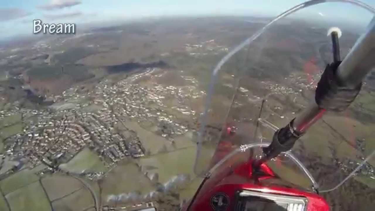 Local Flight From Broadmeadow Farm On A QuikR Microlight - YouTube