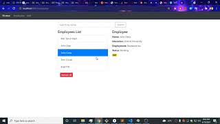 angular 12 MEAN Fullstack CRUD
