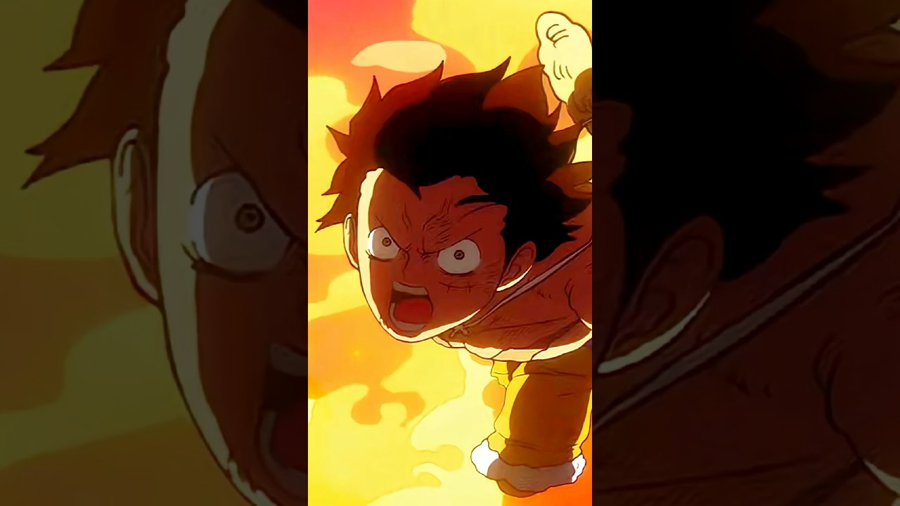 One Piece Luffy Use Red Roc on St Warcury 
