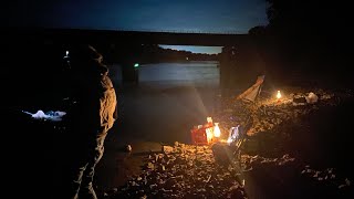 Boondocking on the Convict Road | Night Catfishing and Squatchin’ on the Iowa and Cedar River