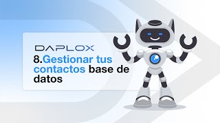 Gestionar tus contactos base de datos screenshot 3