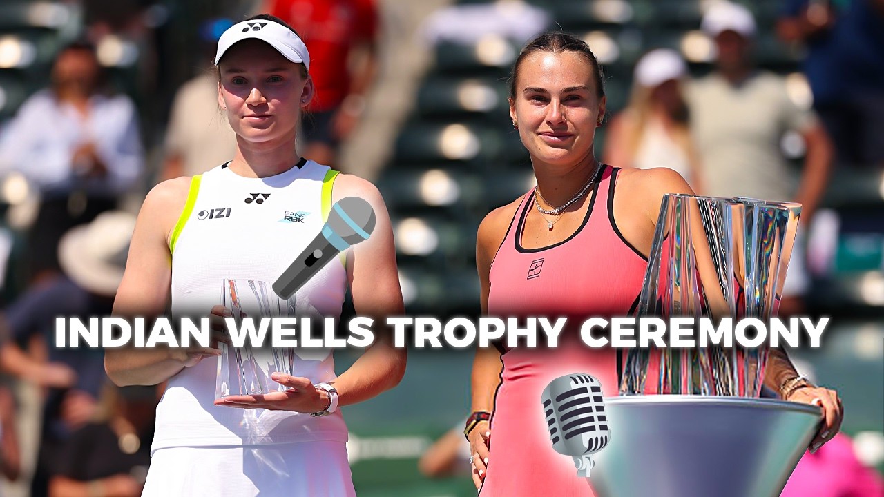 Rybakina Praises Sabalenka During Emotional Podium Ceremony