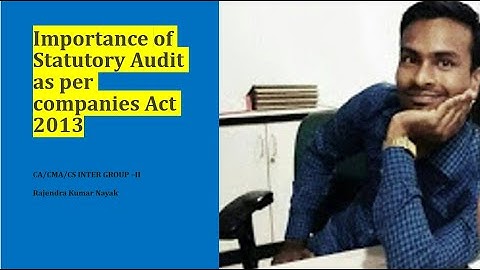👉Statutory Audit Relevant for CA/CMA/CS Inter Group II🙏