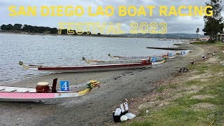 San Diego Lao Boat Racing Festival 2023 part 1 #boatracing #laoboatracingfestival2023