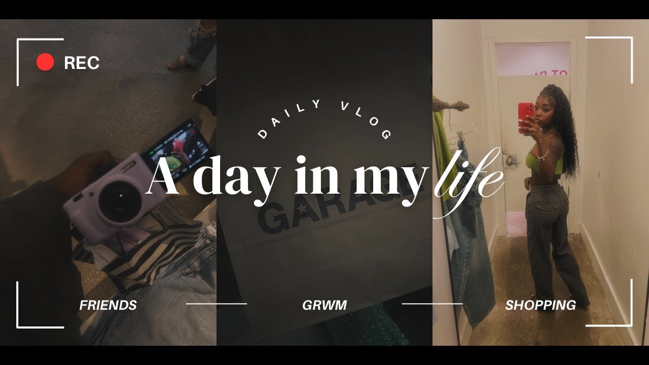 A DAY IN MY LIFE | GRWM & SHOPPING *REALISTIC VLOG* - YouTube