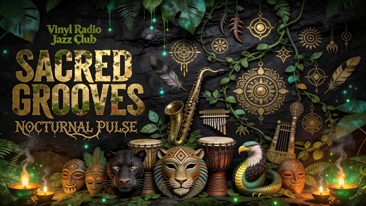 African Tribal Jazz 🎷 Dark Ritual Music for Deep Work & Creativity