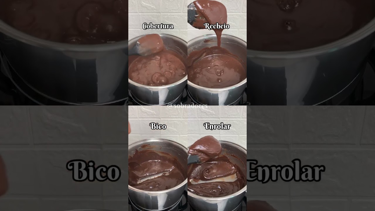 Os 4 pontos do brigadeiro! Você já conhecia? 👀 #brigadeiro