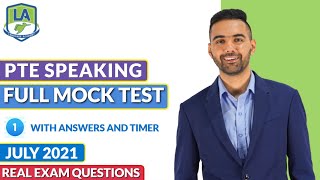 PTE Speaking | Full Mock Test with Answers July 2021 | Language academy PTE NAATI & IELTS Experts