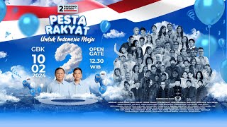 🔴 LIVE | KAMPANYE AKBAR PRABOWO-GIBRAN: PESTA RAKYAT UNTUK INDONESIA MAJU