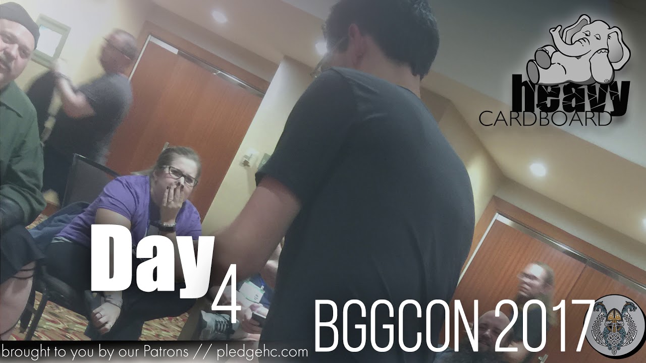 2017 BGGCon Daily Diary - Day 4