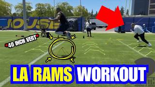 Aaron Donald Workout Makes Los Angeles Rams Stars QUIT... Los Angeles Rams Running Backs