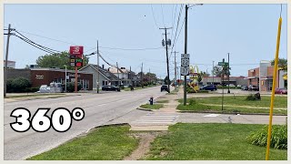 Lancaster Ohio 360° - East Main St from Ewing to Kanawa  (2025)