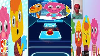 Pass The Beanbag Noodle &amp; Pals Super Simple Songs Tiles Hop Katapatam