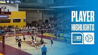 Michelle Urquhart Highlights vs. Minnesota | Iowa Volleyball | 11/24/2024