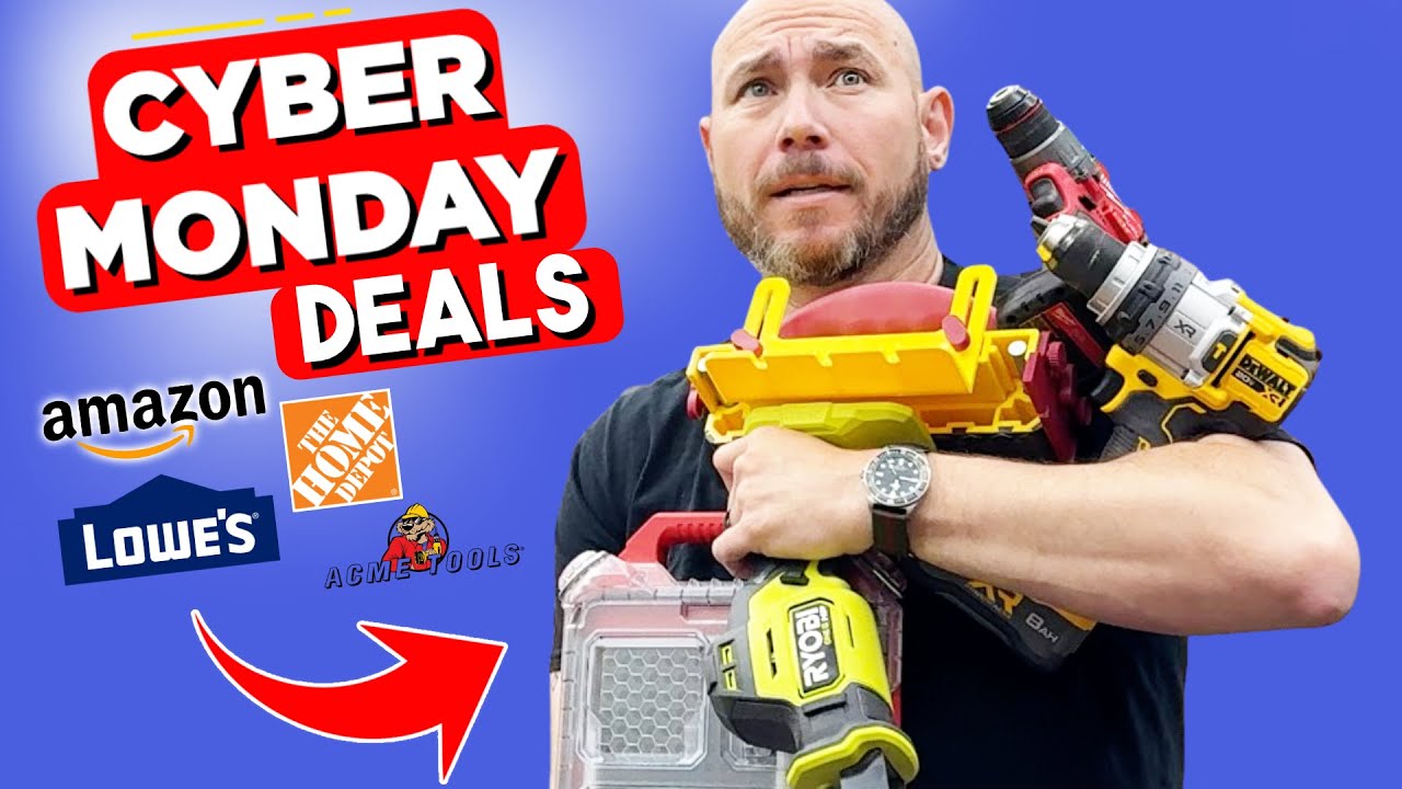 Top 30 cyber monday tool deals lowest prices ever youtube