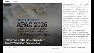 Nikkei Forum apac 2026 live translation powered by TranSphere