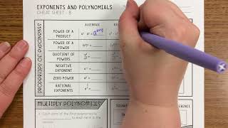 EOC Review - Exponents & Polynomials