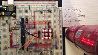 UCR EE/CS 120B Summer 2019 — Xichao Wang — Pong game